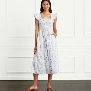 Hill House Home Ellie Nap Dress - Blue Botanical